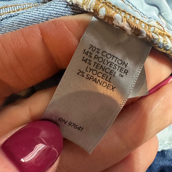 J Jill DENIM High Rise Full Leg Crop Jeans Medium Wash Size 18 Plus - Picture 5 of 9